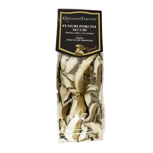 Funghi Porcini secchi / dried Porcini mushroom bag, Giuliano Tartufi