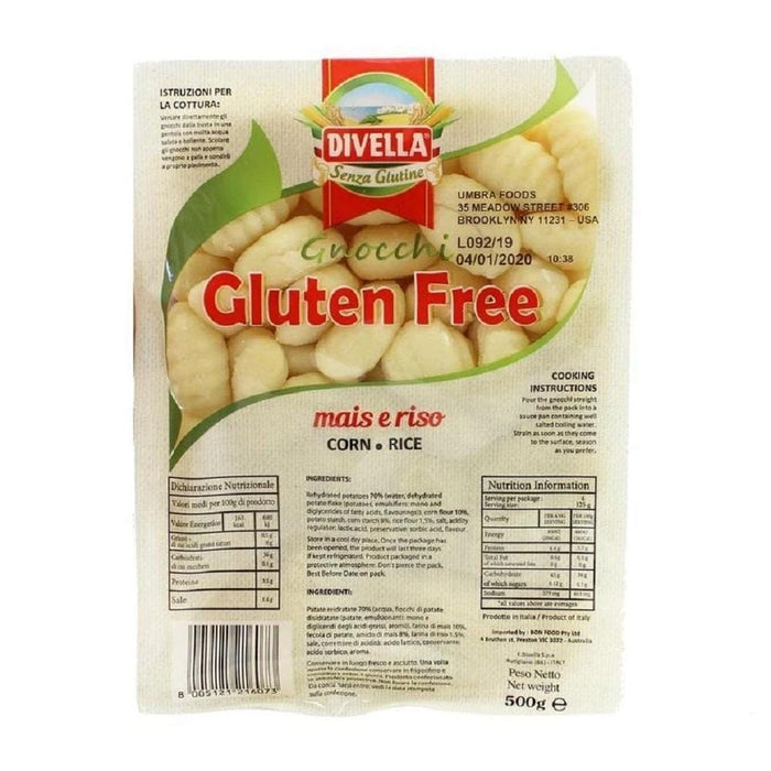 Gluten-Free Gnocchi - Corn & Rice,  500 g - 17.6 oz