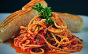 Divella Spaghetti with Sun dried Tomatoes.