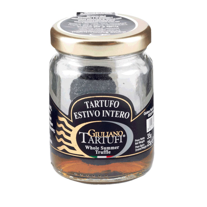 Tartufo intero / Whole summer truffle 25g glass jar , Giuliano Tartufi