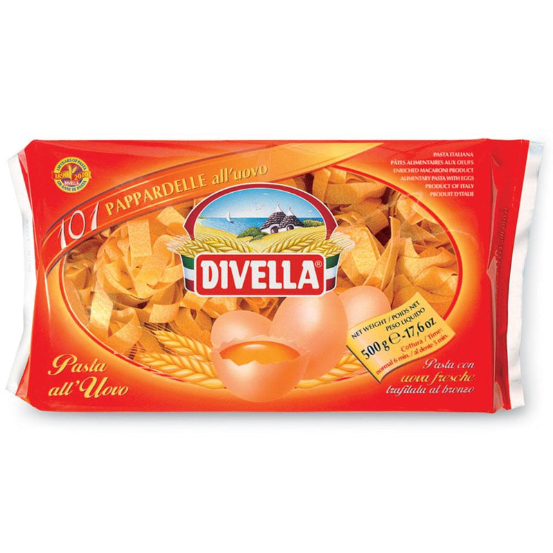 Divella Egg Pappardelle, 1.1 lbs/500 G